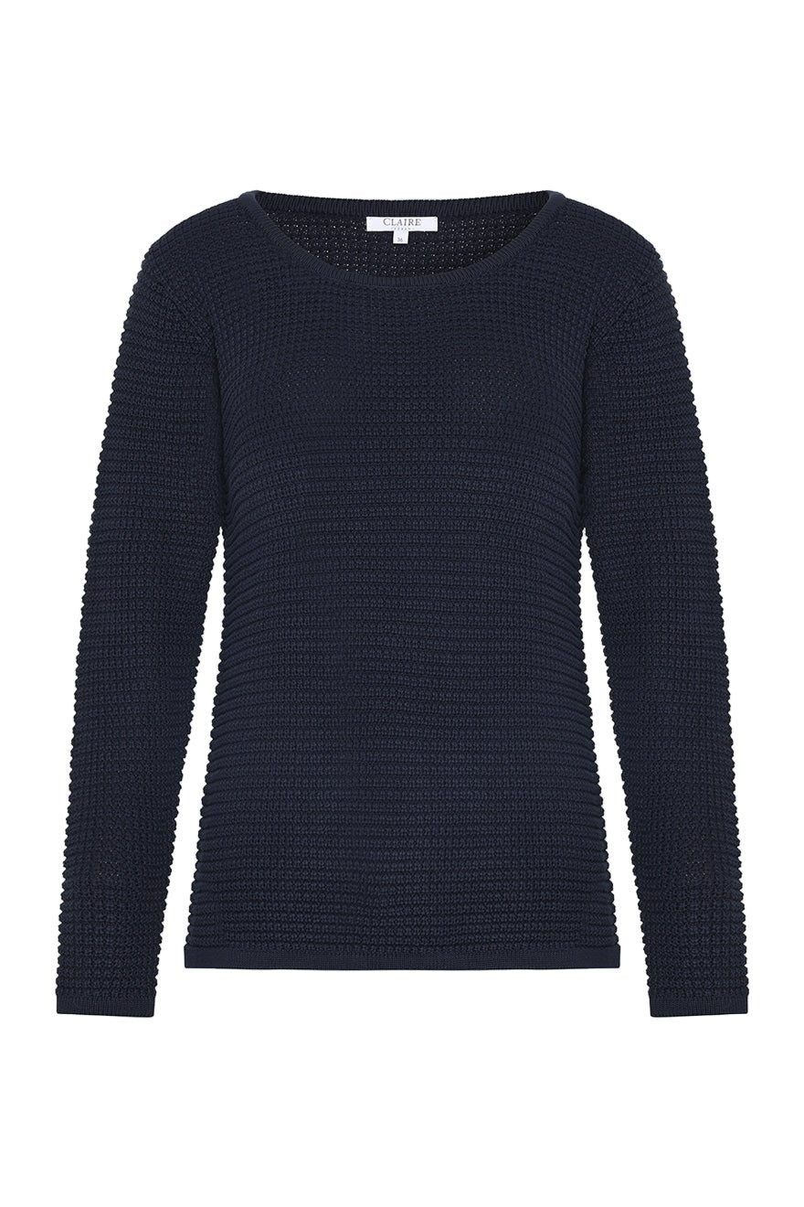 Panny Sweatshirt Dark Navy | Genser | Smuk - Dameklær på nett