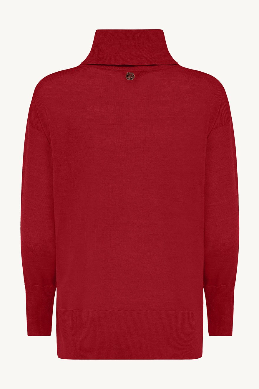 Paola Knit Old Cherry | Genser | Smuk - Dameklær på nett