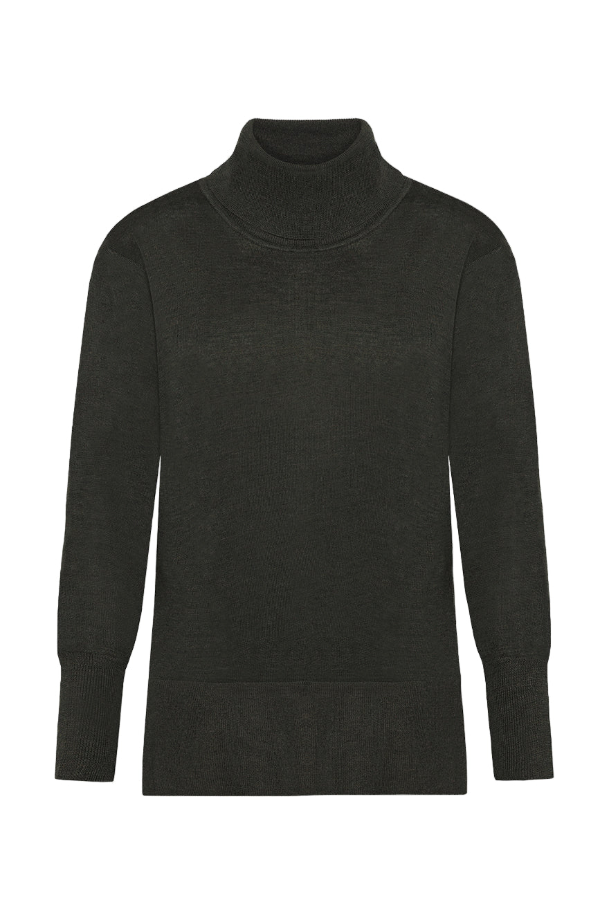 Paola Knit Old Forest Melange | Genser | Smuk - Dameklær på nett