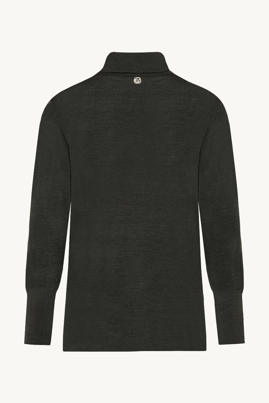 Paola Knit Old Forest Melange | Genser | Smuk - Dameklær på nett