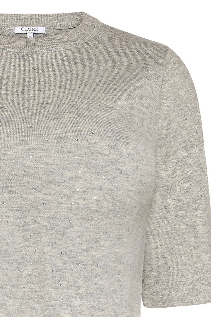 Paprika Knit Soft Grey Melange | Genser | Smuk - Dameklær på nett