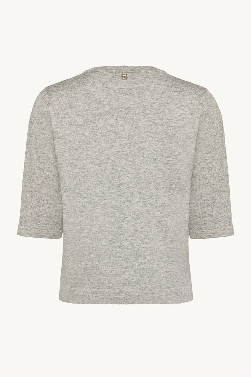 Paprika Knit Soft Grey Melange | Genser | Smuk - Dameklær på nett