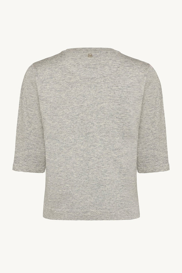 Paprika Knit Soft Grey Melange | Genser | Smuk - Dameklær på nett