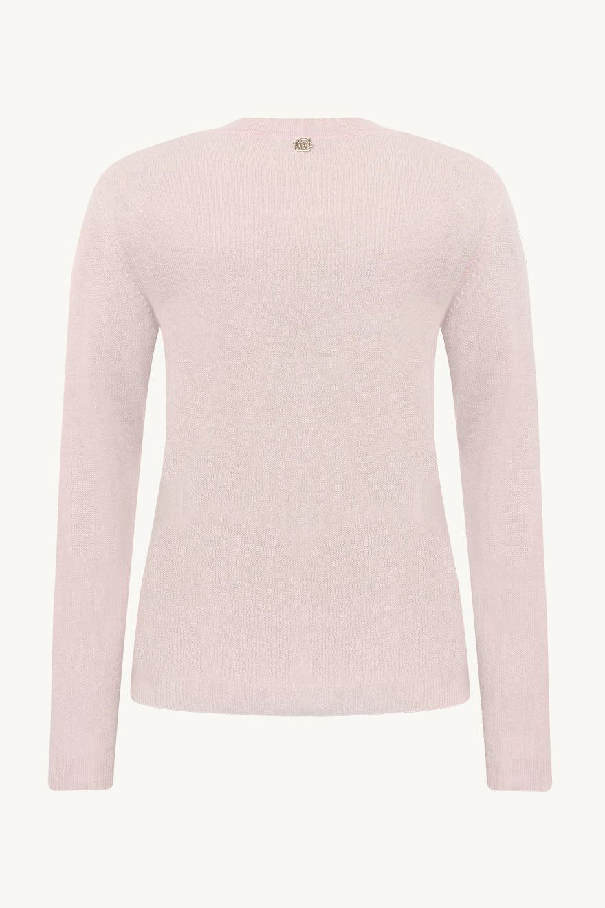 Paradis Pullover Rose Quartz Melange | Genser | Smuk