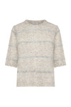 Pareesa Knit Snow White Melange