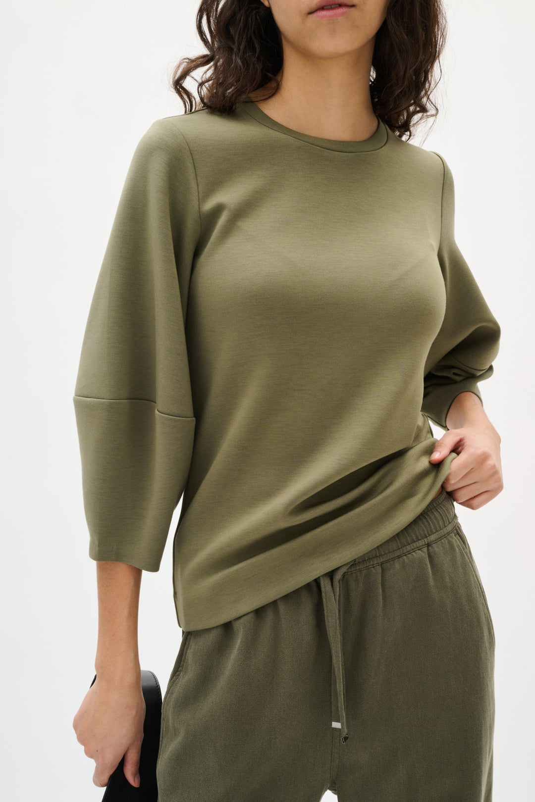 Pariiw Vincent Top Dusty Olive | Skjorter og bluser | Smuk - Dameklær på nett