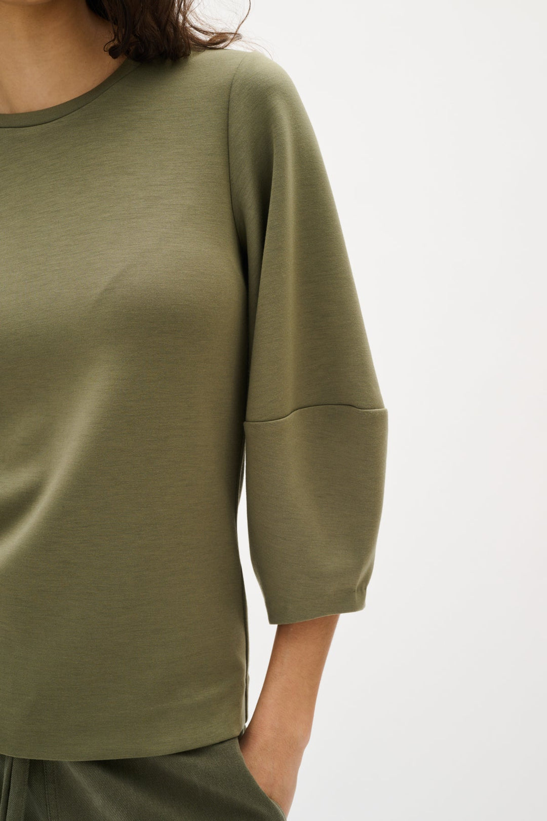 Pariiw Vincent Top Dusty Olive | Skjorter og bluser | Smuk - Dameklær på nett