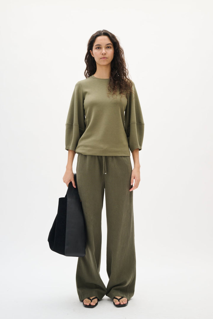 Pariiw Vincent Top Dusty Olive | Skjorter og bluser | Smuk - Dameklær på nett