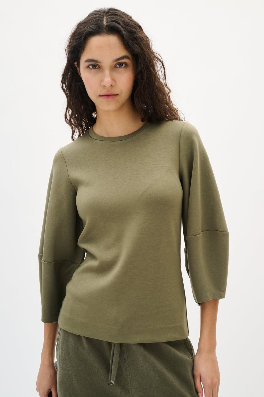 Pariiw Vincent Top Dusty Olive | Skjorter og bluser | Smuk - Dameklær på nett
