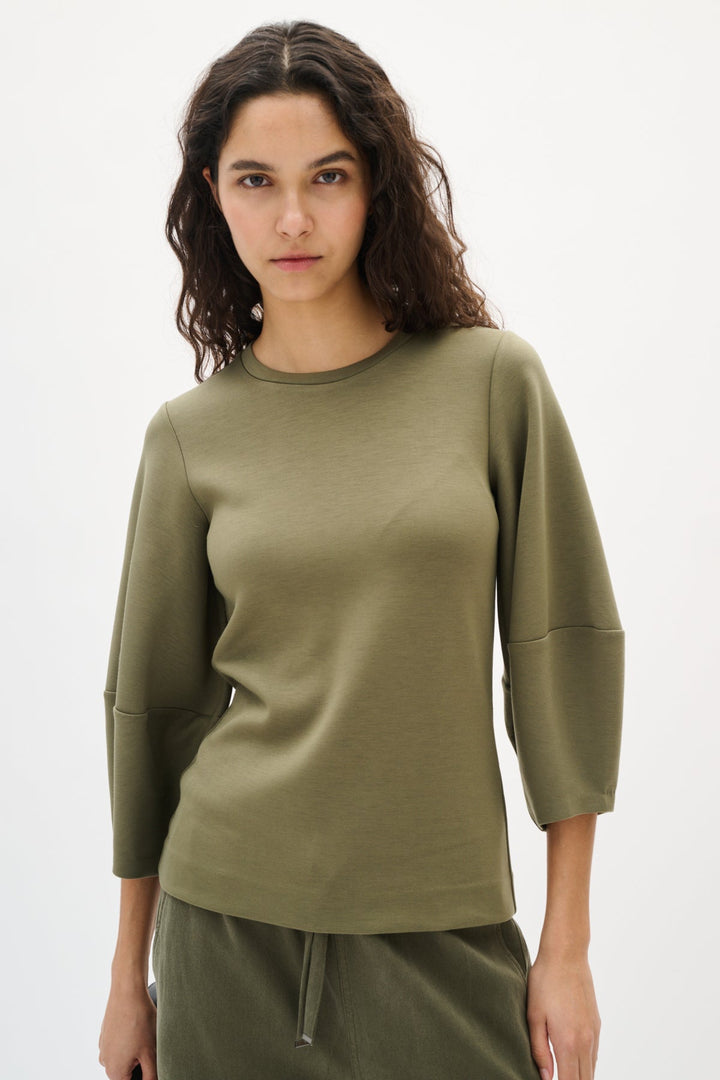 Pariiw Vincent Top Dusty Olive | Skjorter og bluser | Smuk - Dameklær på nett