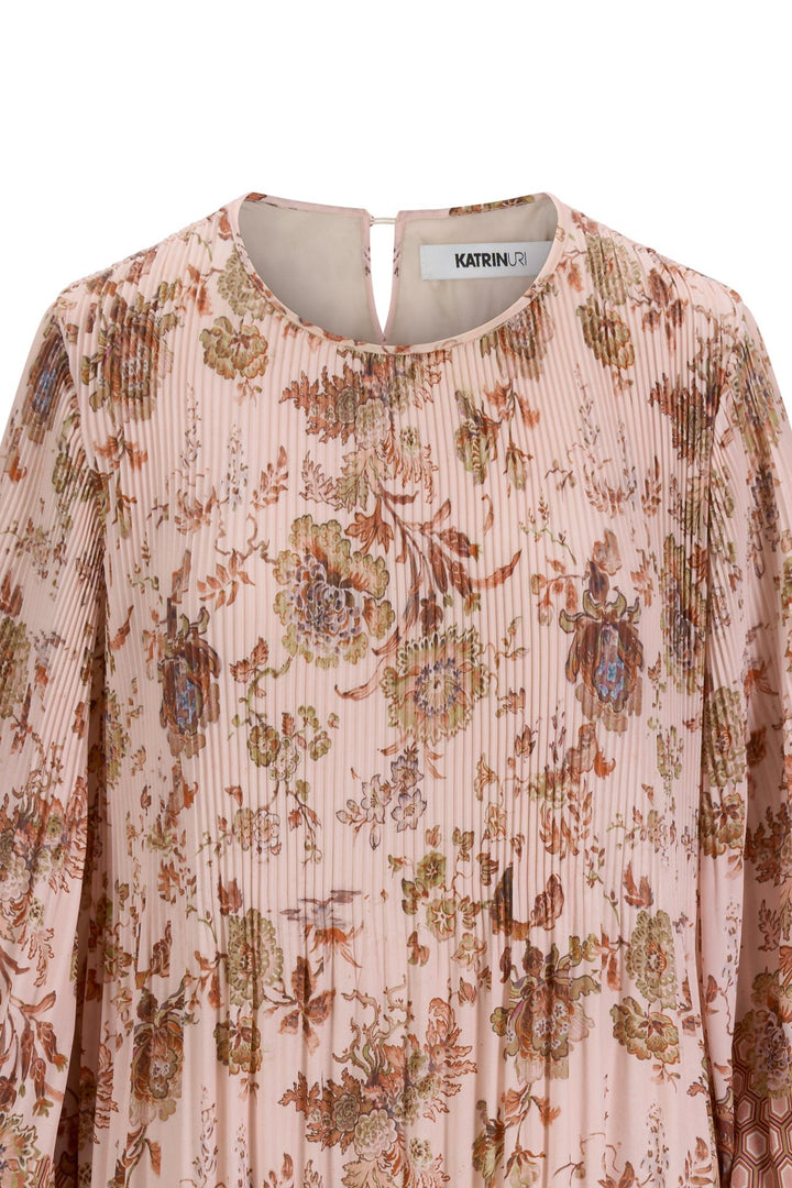 Paris Deco Jackie Midi Dress Rose | Kjoler | Smuk - Dameklær på nett
