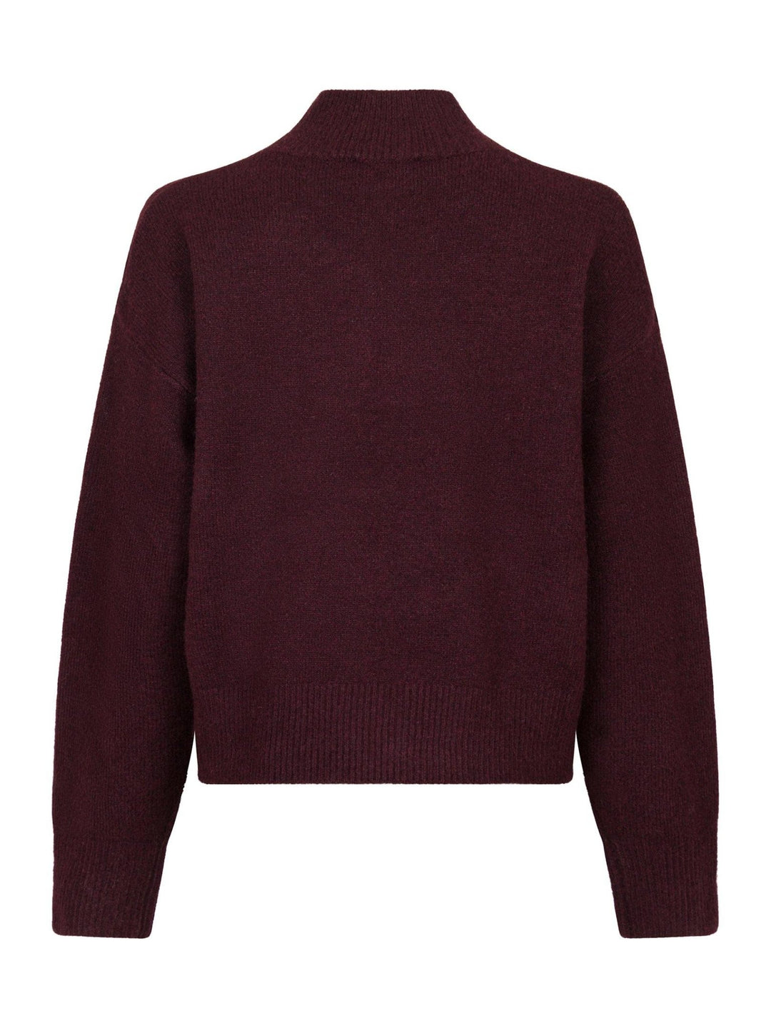 Paulina Knit Blouse Wine | Genser | Smuk - Dameklær på nett