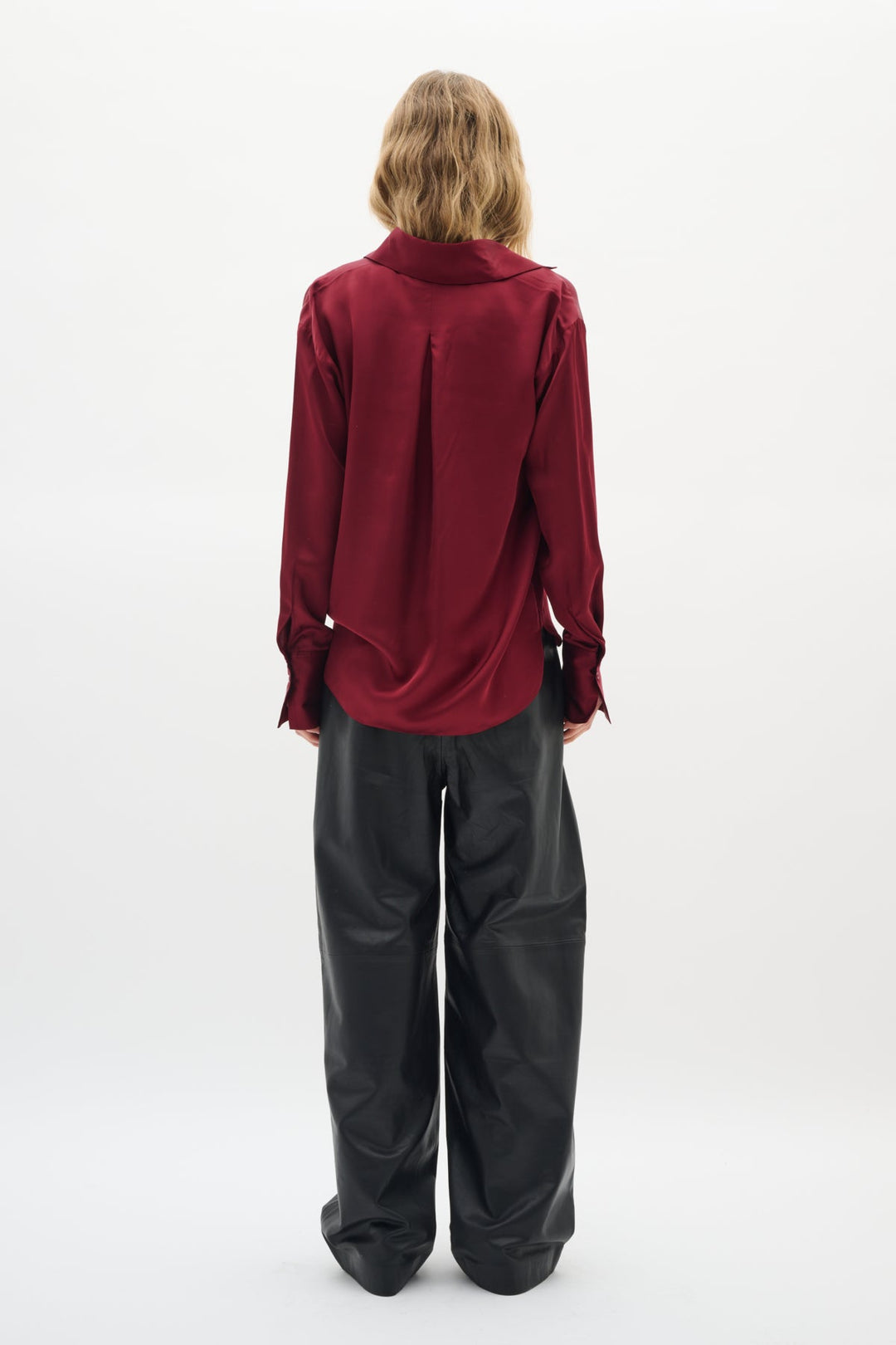 Paulineiw Shirt Cabernet | Skjorter og bluser | Smuk - Dameklær på nett