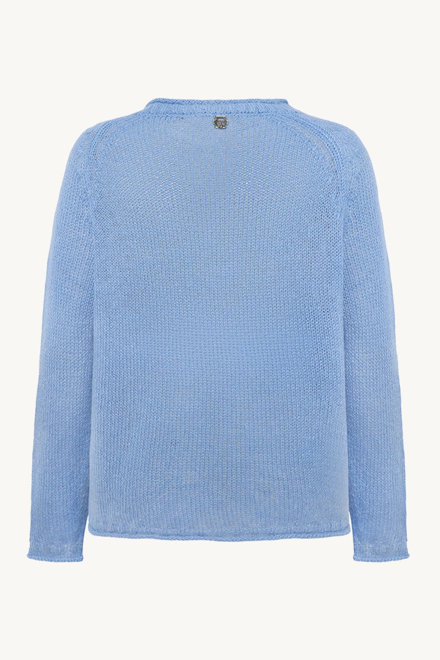 Peach Pullover Vista Blue | Genser | Smuk