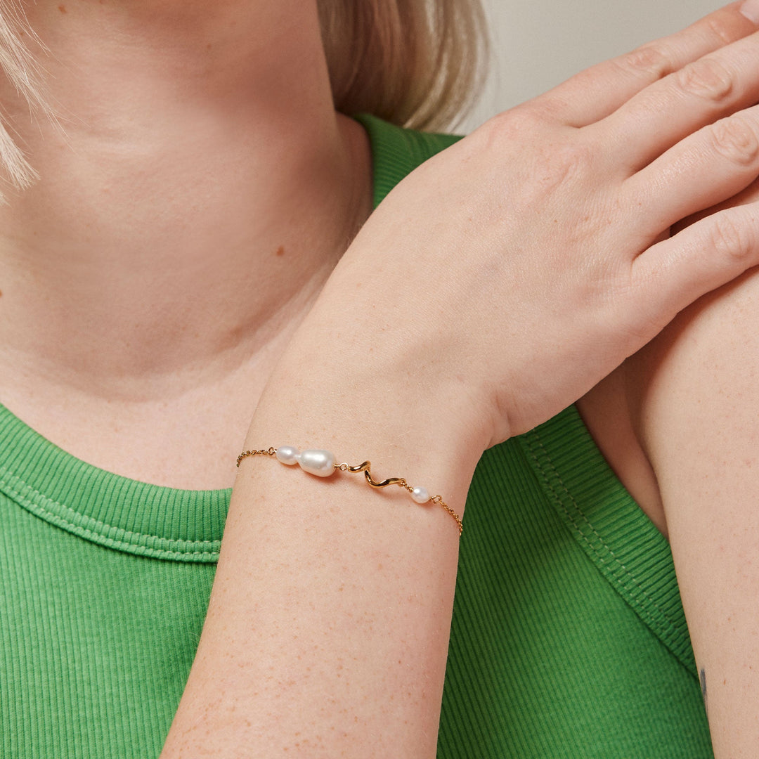 Pearlie Twist Bracelets Pearl | Accessories | Smuk