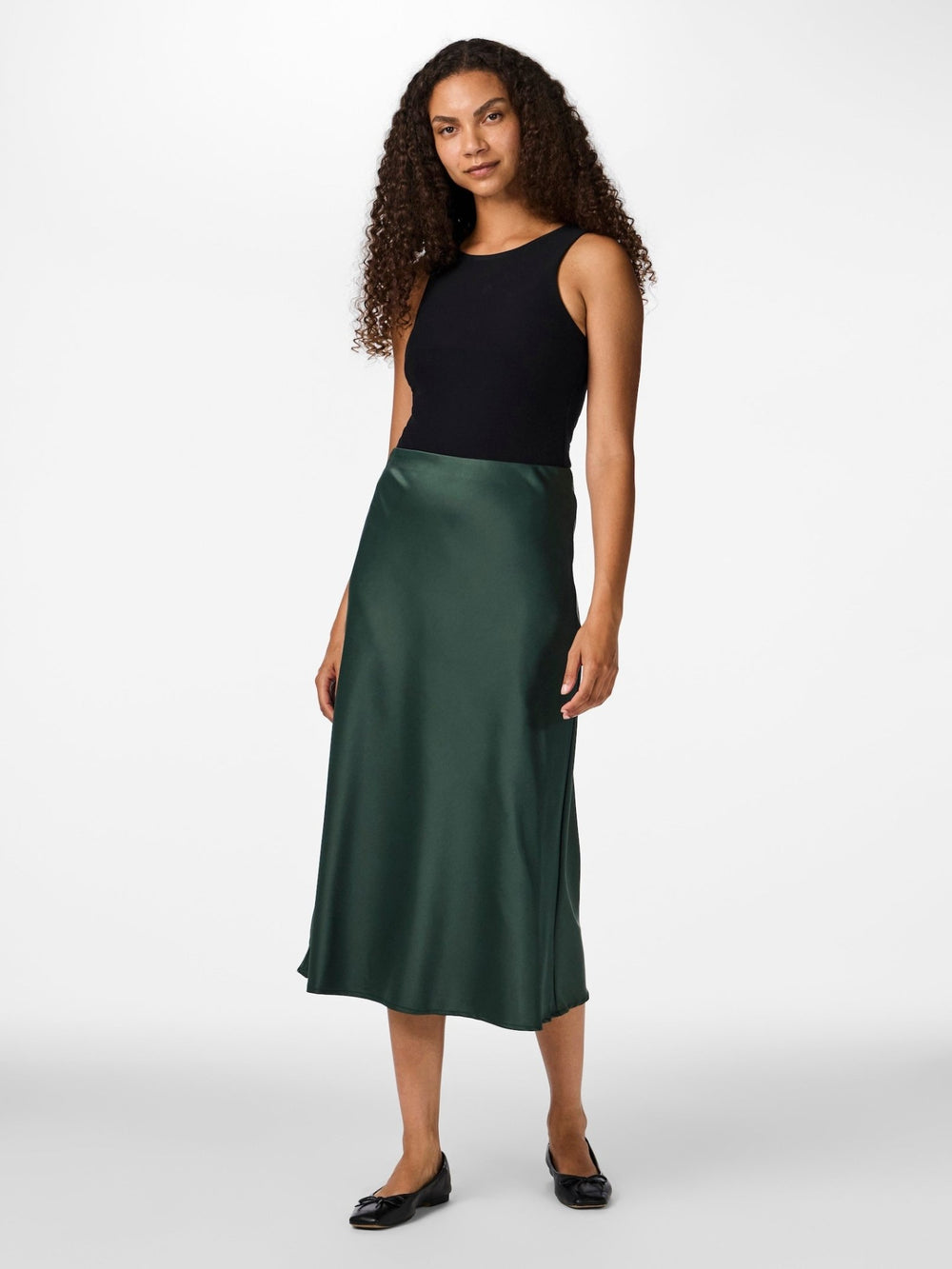 Pella Hw Midi Skirt Sycamore | Skjørt | Smuk - Dameklær på nett