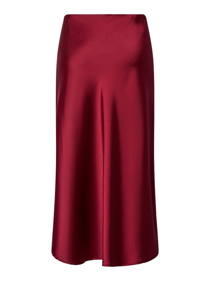 Pella Hw Midi Skirt Tibetan Red | Skjørt | Smuk - Dameklær på nett