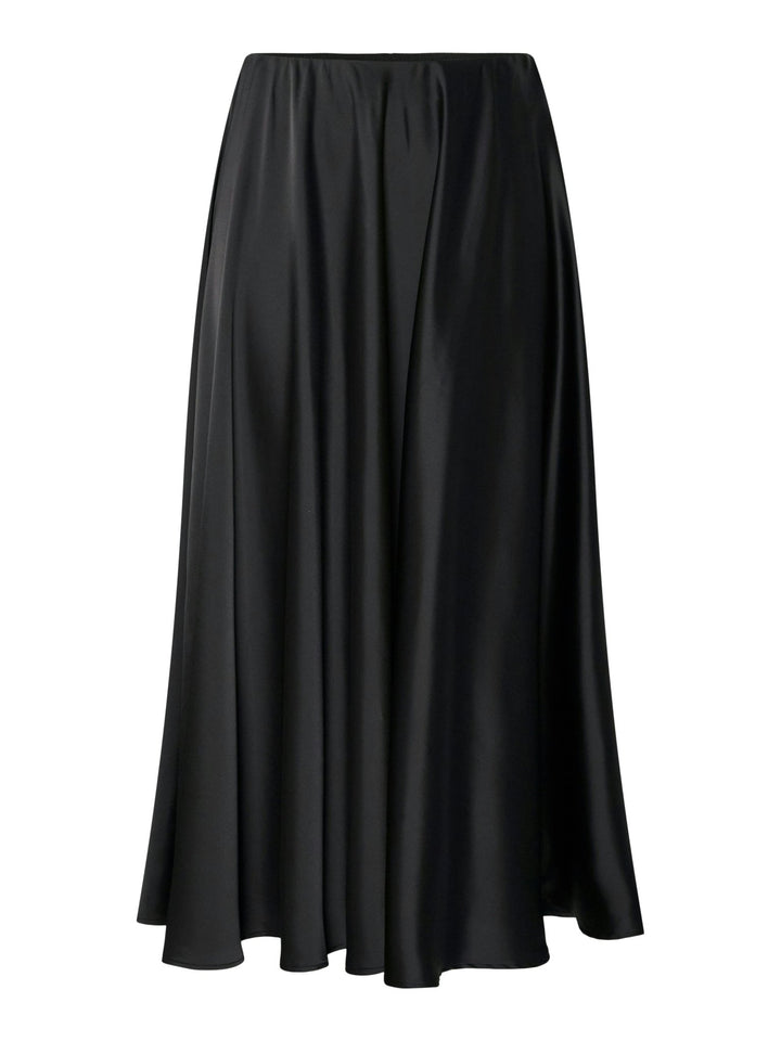 Pella Hw Volume Ankle Skirt Black | Skjørt | Smuk - Dameklær på nett