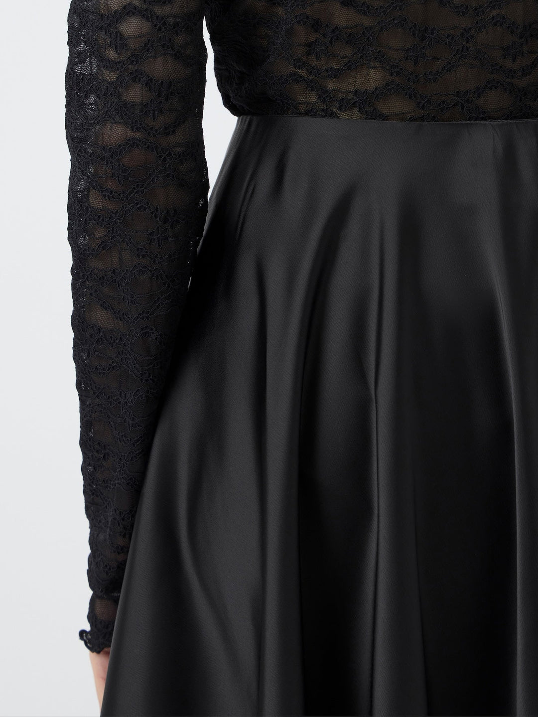 Pella Hw Volume Ankle Skirt Black | Skjørt | Smuk - Dameklær på nett