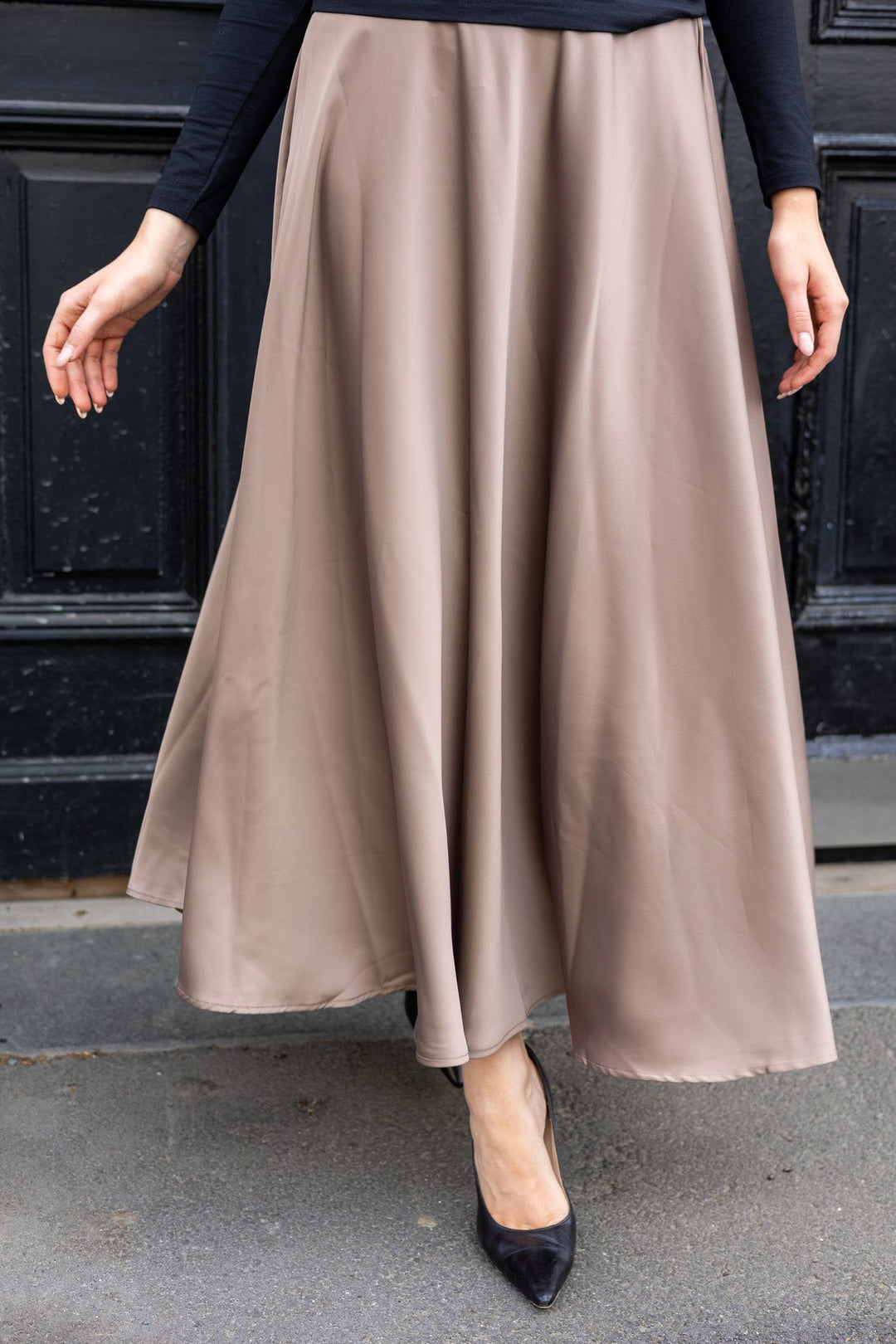 Pella Hw Volume Ankle Skirt Fungi | Skjørt | Smuk - Dameklær på nett