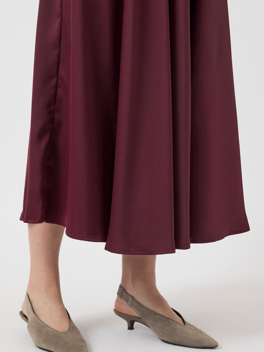 Pella Hw Volume Ankle Skirt Port Royale | Skjørt | Smuk - Dameklær på nett