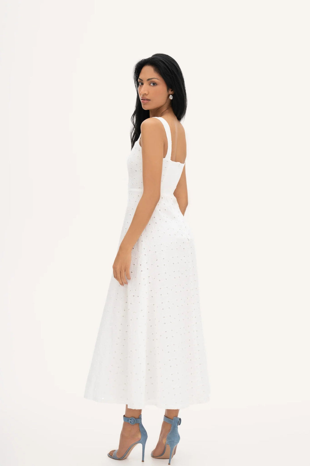Penelope Dress White Embroidery | Kjoler | Smuk