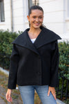 Perryiw Short Coat R Black