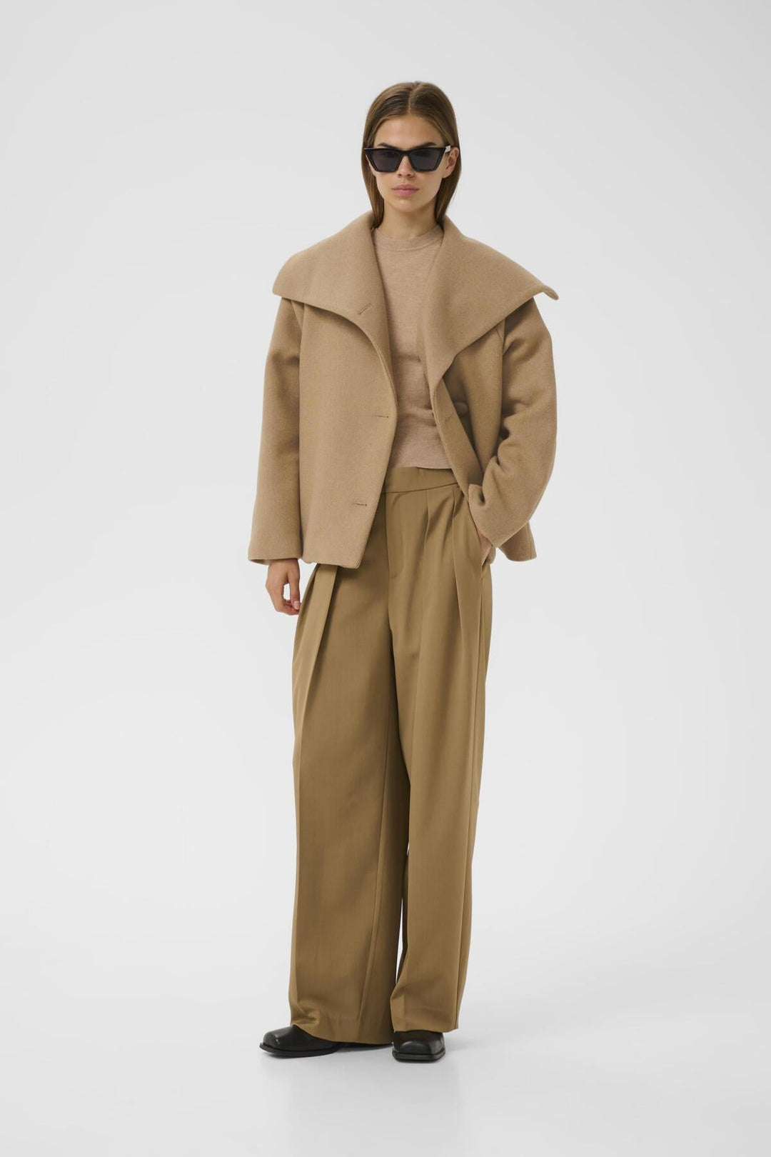 Perryiw Short Coat R Tobacco Brown | Yttertøy | Smuk - Dameklær på nett