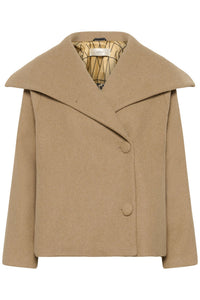 Perryiw Short Coat R Tobacco Brown
