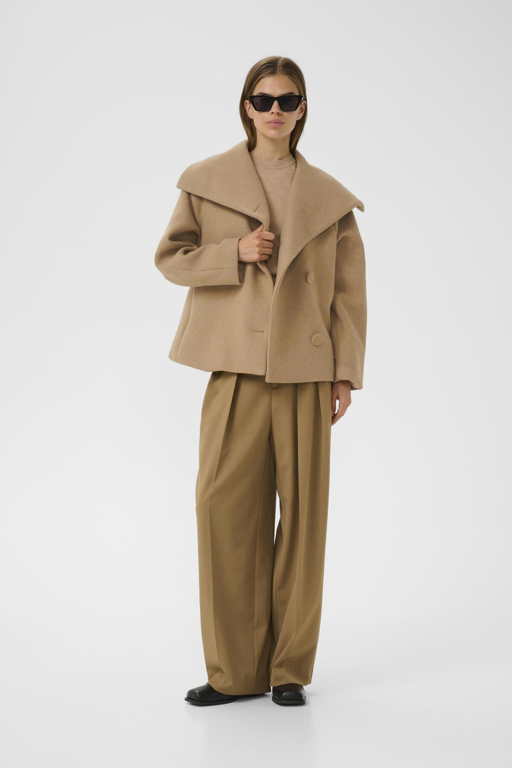 Perryiw Short Coat R Tobacco Brown | Yttertøy | Smuk - Dameklær på nett