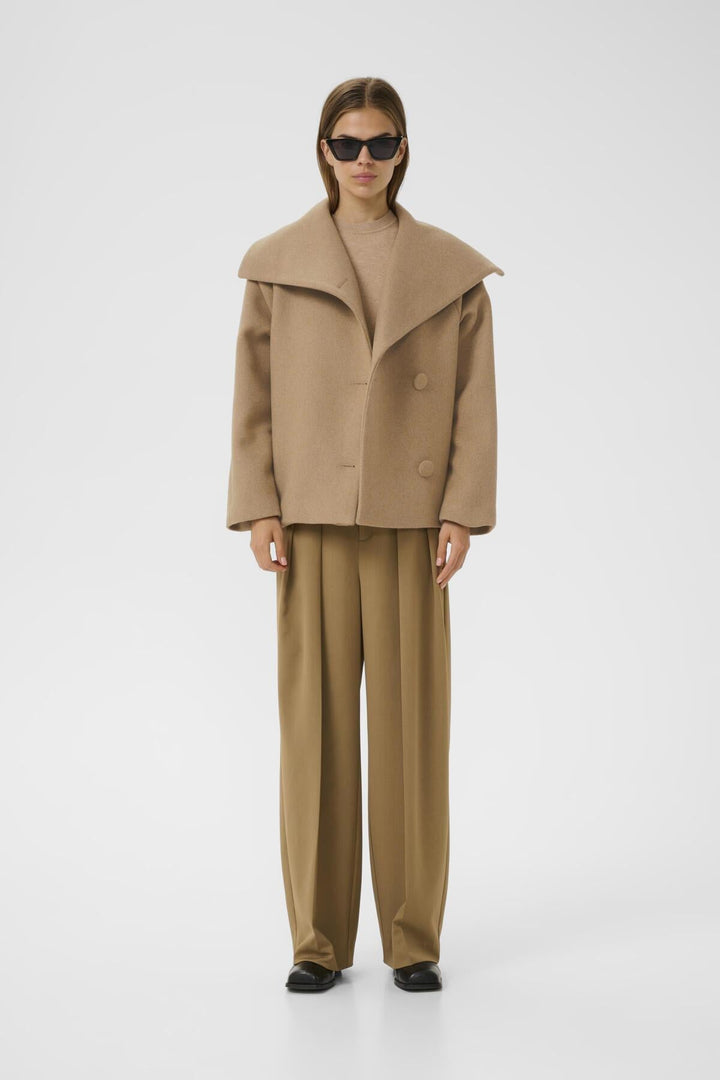 Perryiw Short Coat R Tobacco Brown | Yttertøy | Smuk - Dameklær på nett