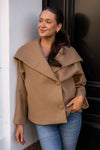 Perryiw Short Coat R Tobacco Brown