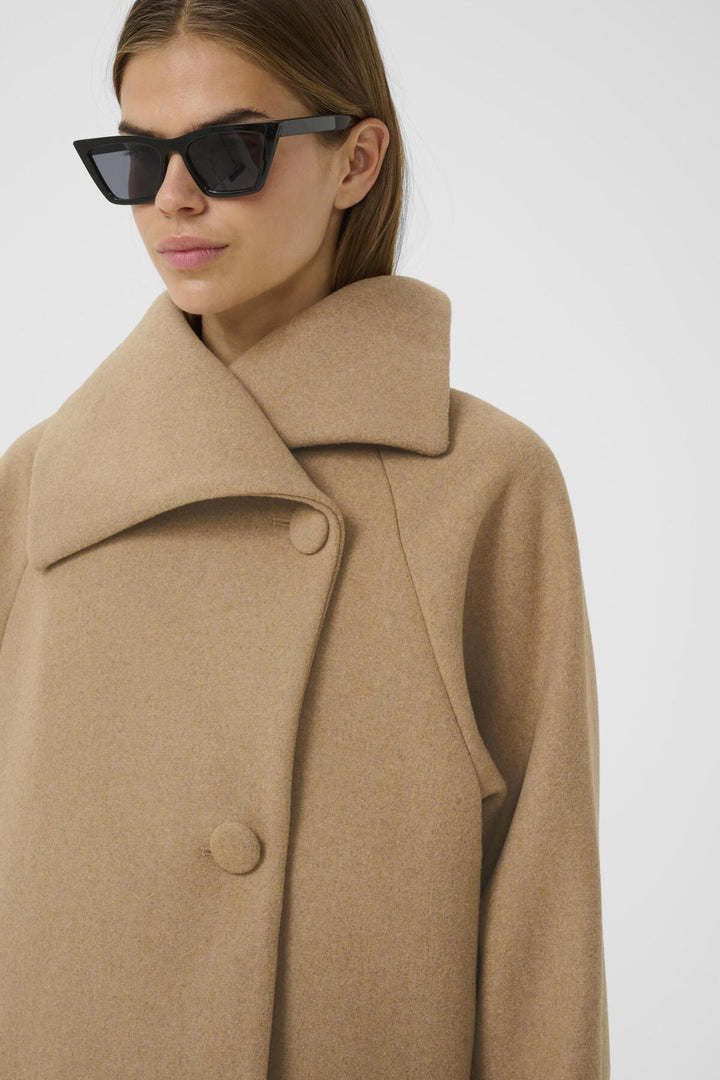 Perryiw Short Coat R Tobacco Brown | Yttertøy | Smuk - Dameklær på nett