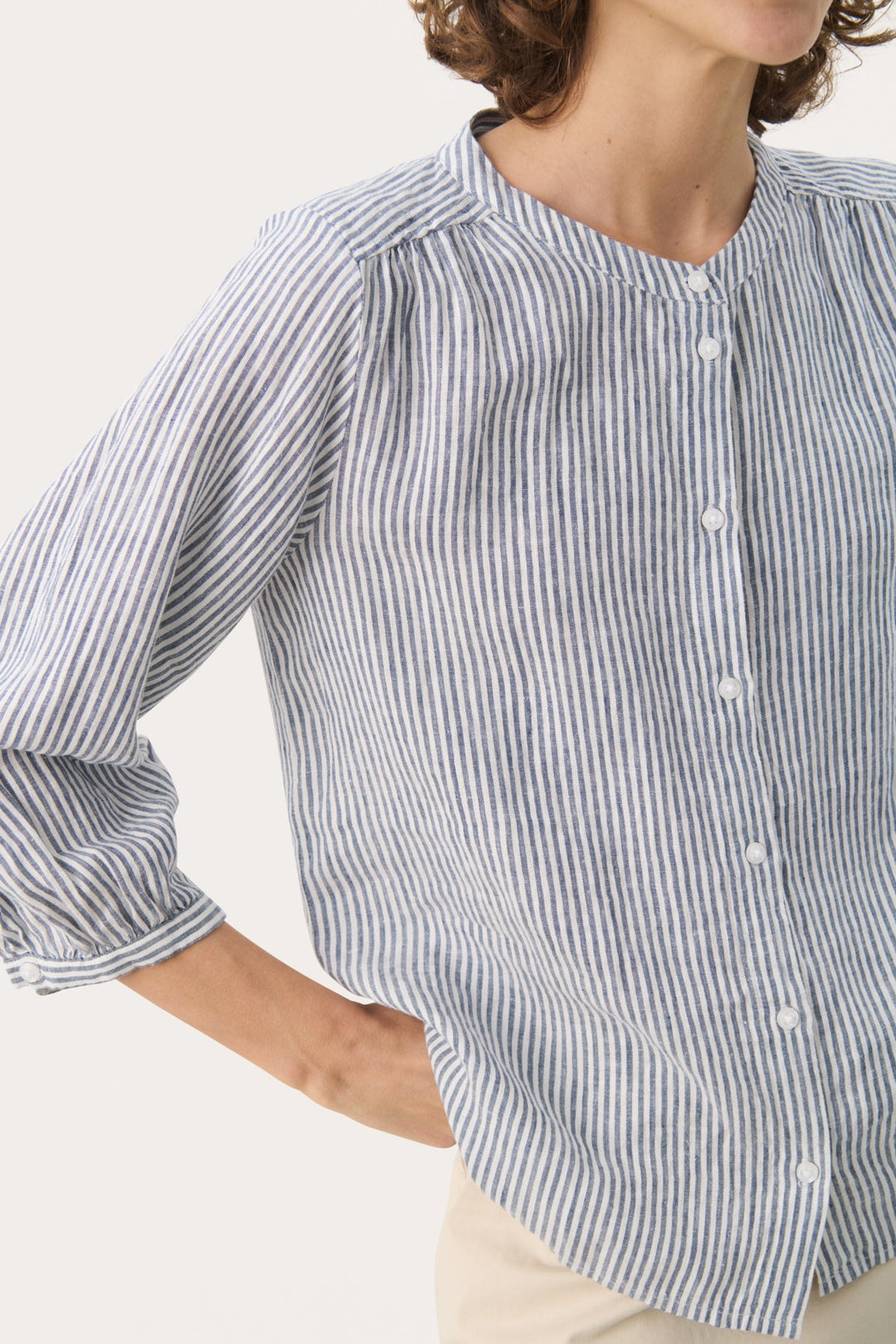 Persillespw Shirt Oceana Stripe | Skjorter og bluser | Smuk - Dameklær på nett