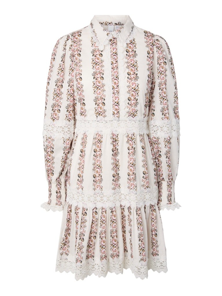 Petrea Ls Dress Star White Insert Print | Kjoler | Smuk