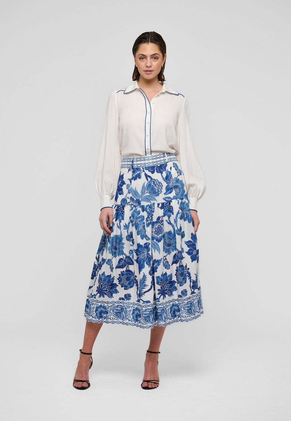 Petrine Ns Skirt Blossoming | Skjørt | Smuk