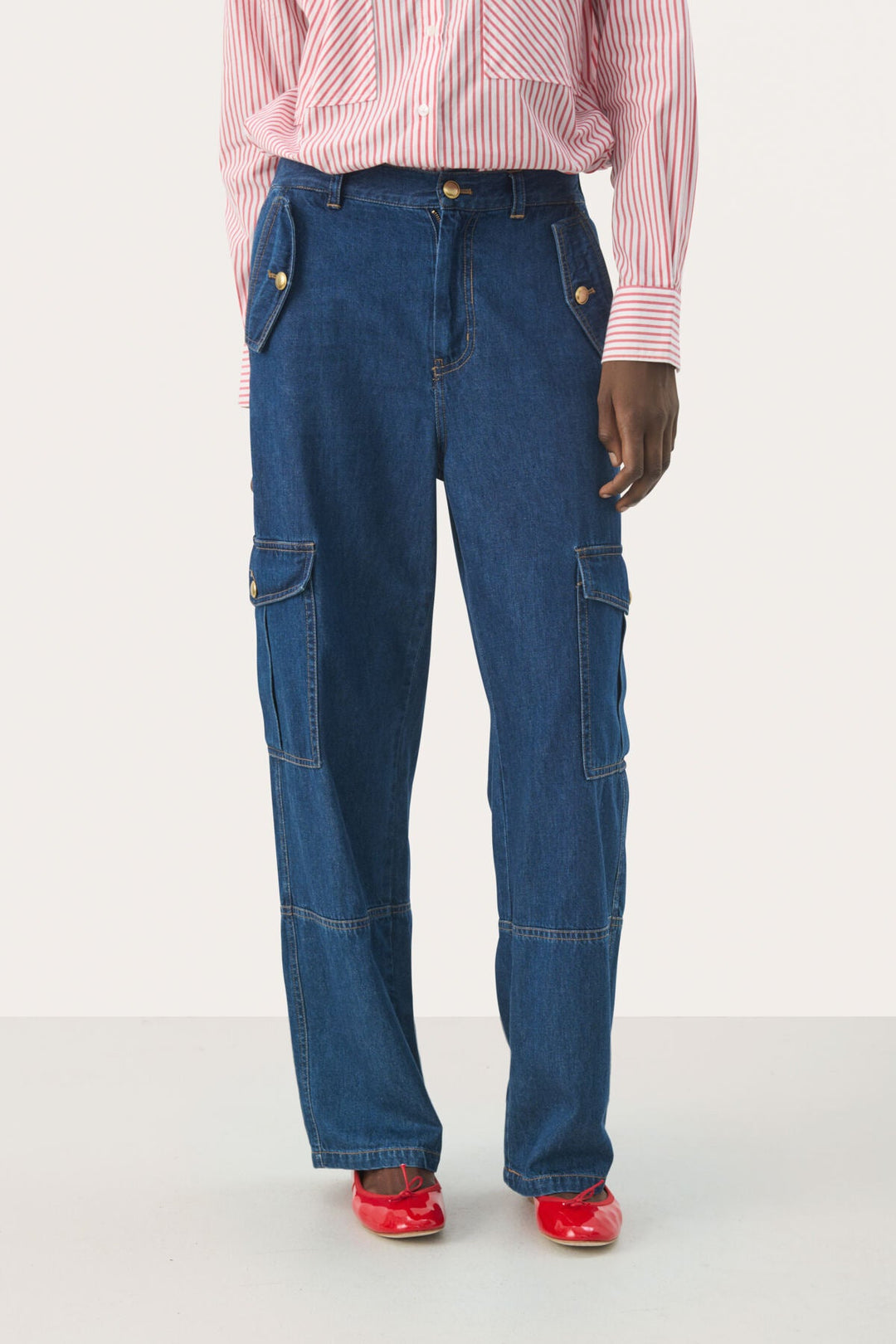 Petruska Pants Dark Vintage Denim | Bukser | Smuk - Dameklær på nett