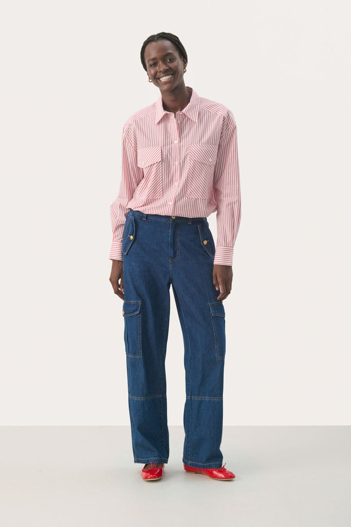 Petruska Pants Dark Vintage Denim | Bukser | Smuk - Dameklær på nett