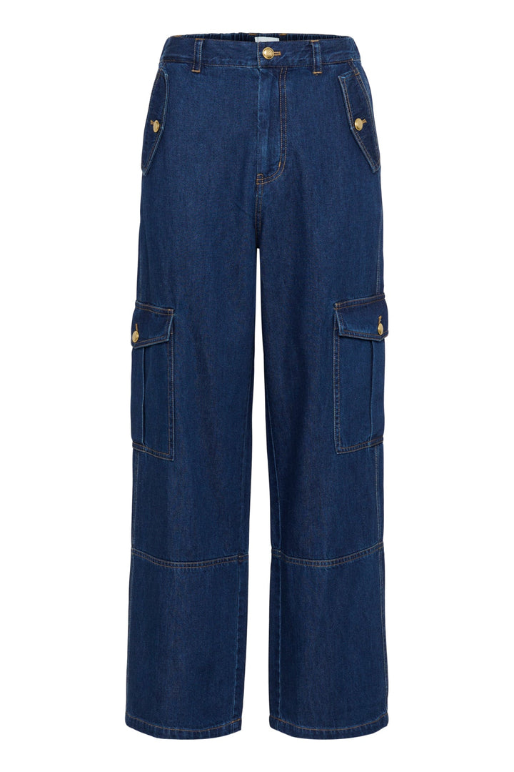 Petruska Pants Dark Vintage Denim | Bukser | Smuk - Dameklær på nett