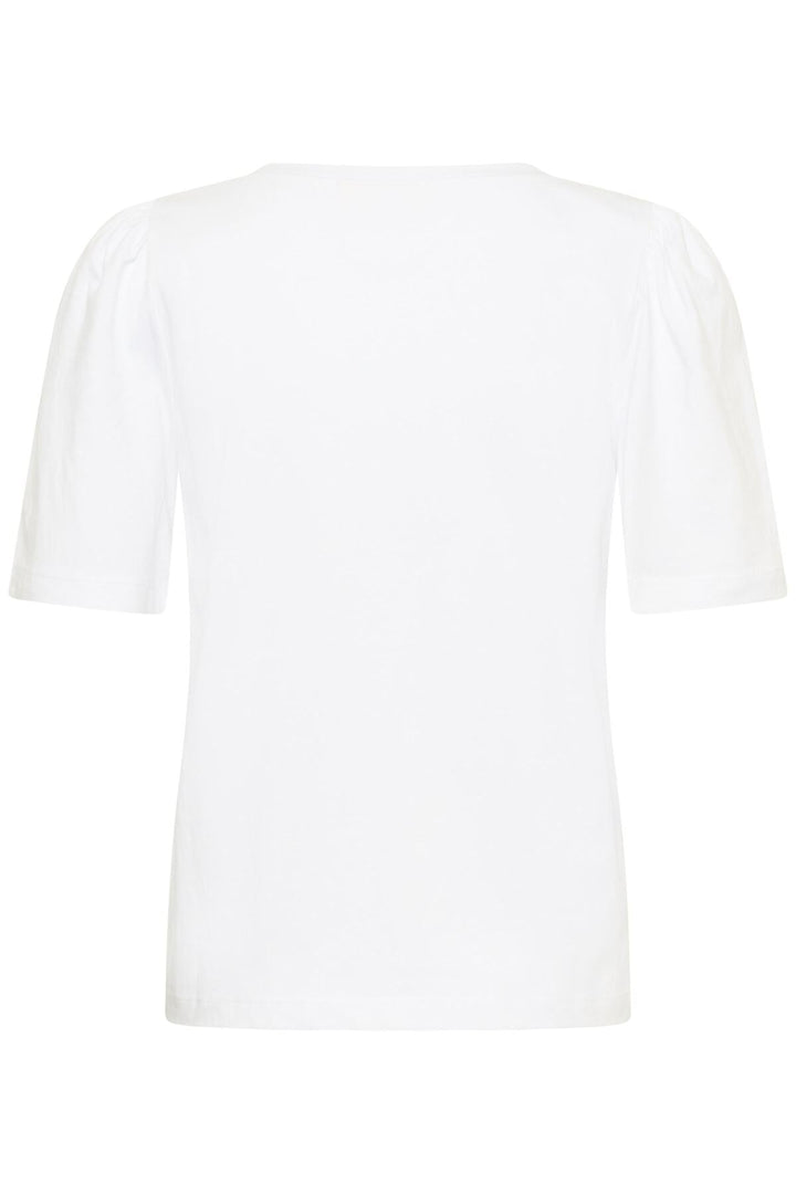Pfiaiw Gathering Tshirt Pure White | Topper | Smuk