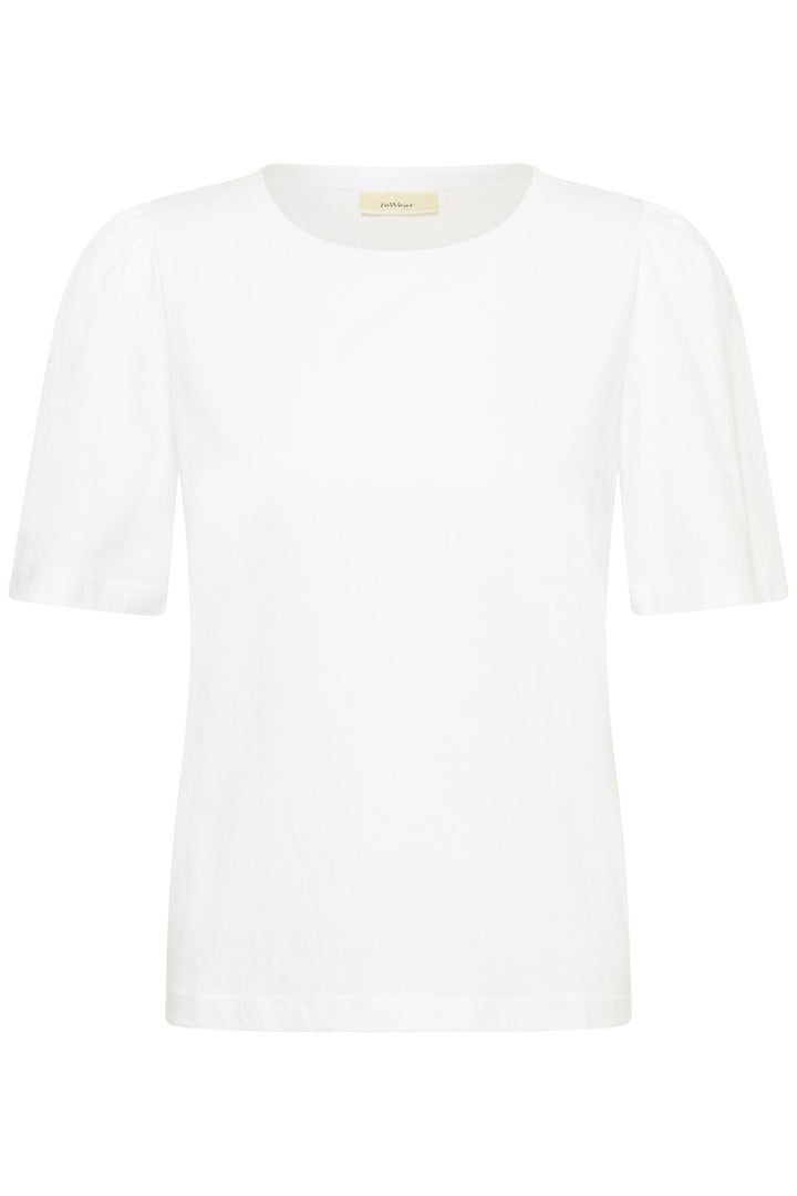 Pfiaiw Gathering Tshirt Pure White | Topper | Smuk
