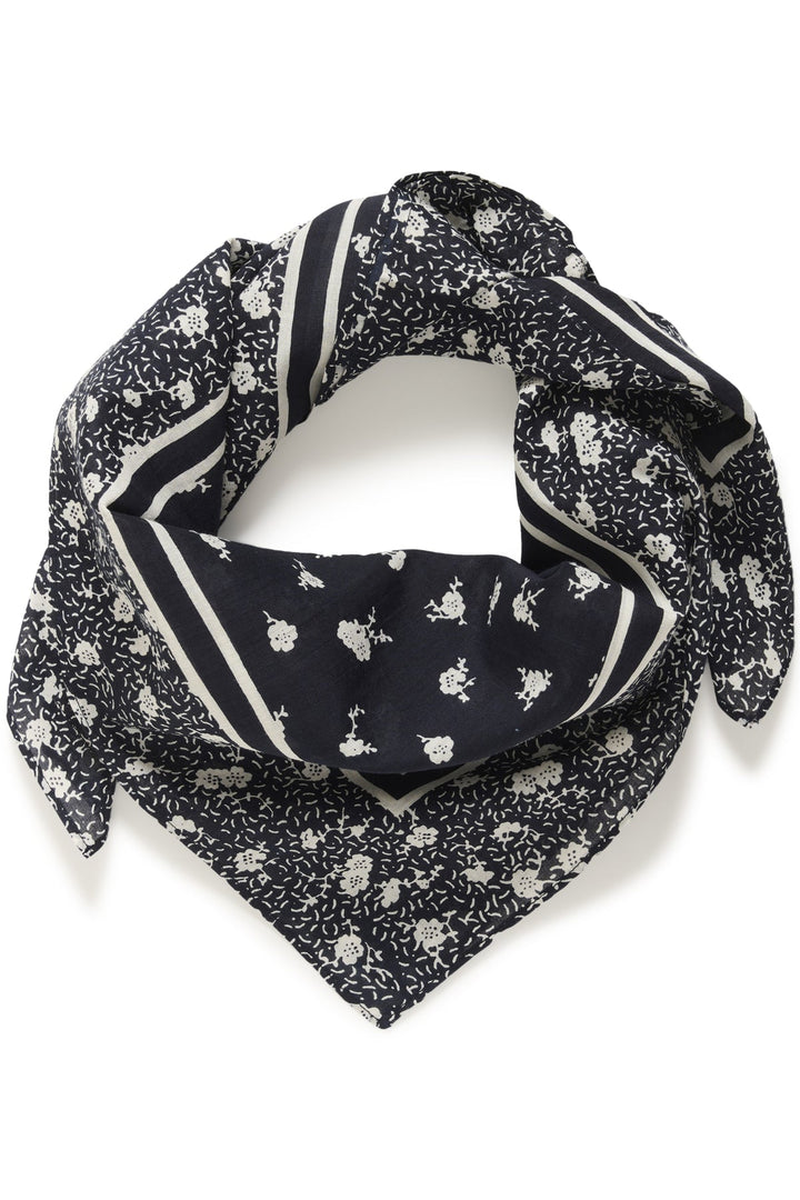 Phi Scarf Dark Navy Fragile Print | Accessories | Smuk - Dameklær på nett