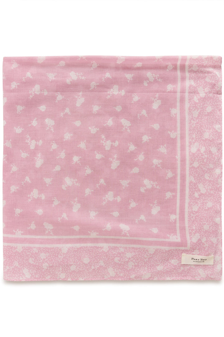 Phi Scarf Orchid Smoke Fragile Print | Accessories | Smuk