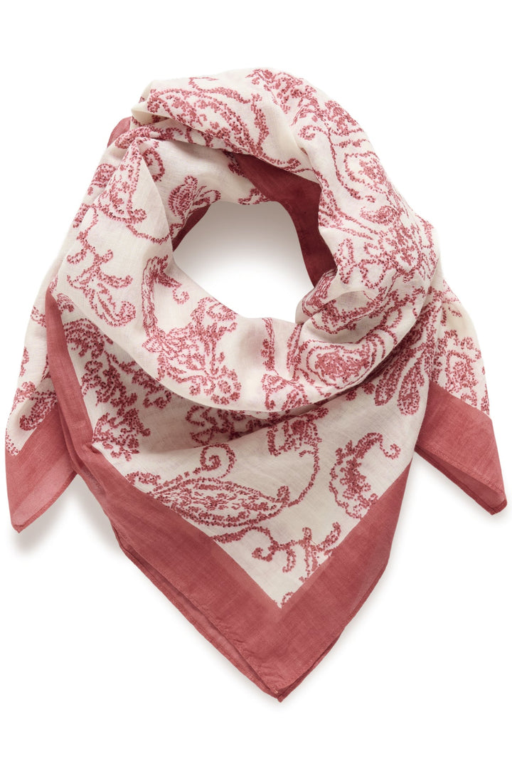 Phi Scarf Peach Blossom Dot Paisley | Accessories | Smuk