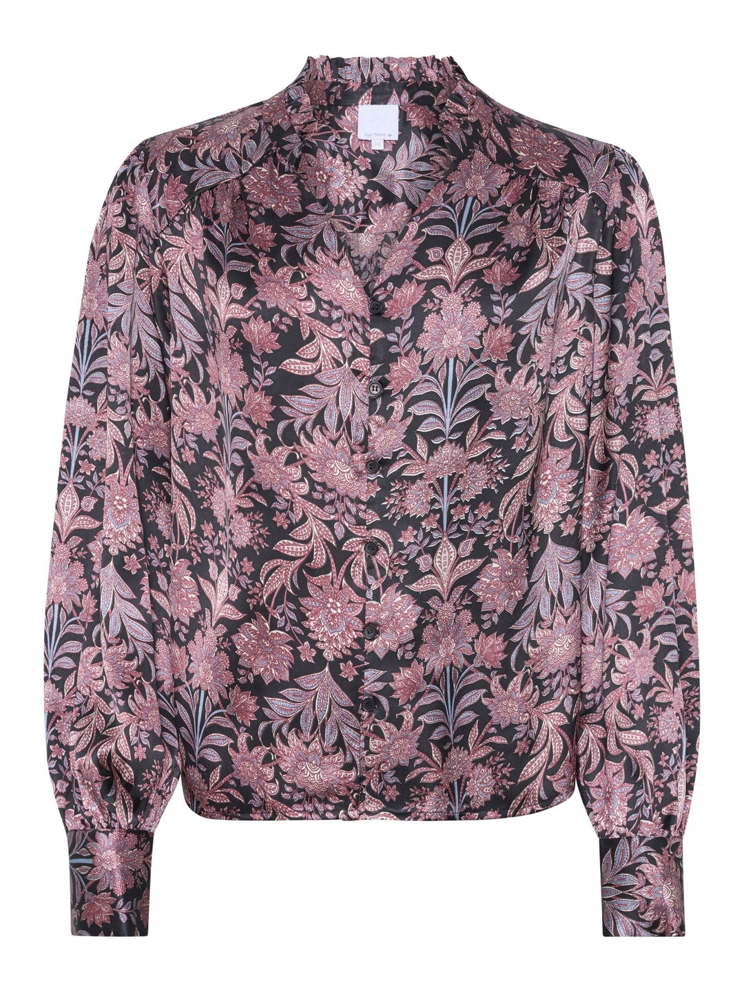 Pia Blouse Black | Skjorter og bluser | Smuk