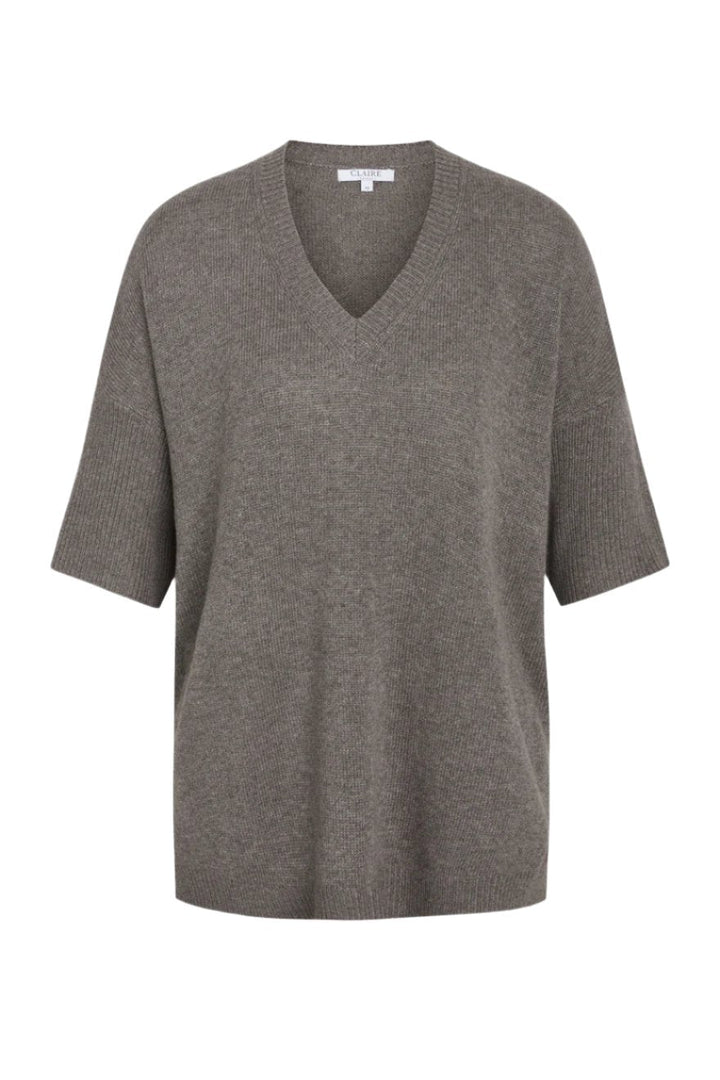 Pia Pullover Cacao Melange | Genser | Smuk - Dameklær på nett