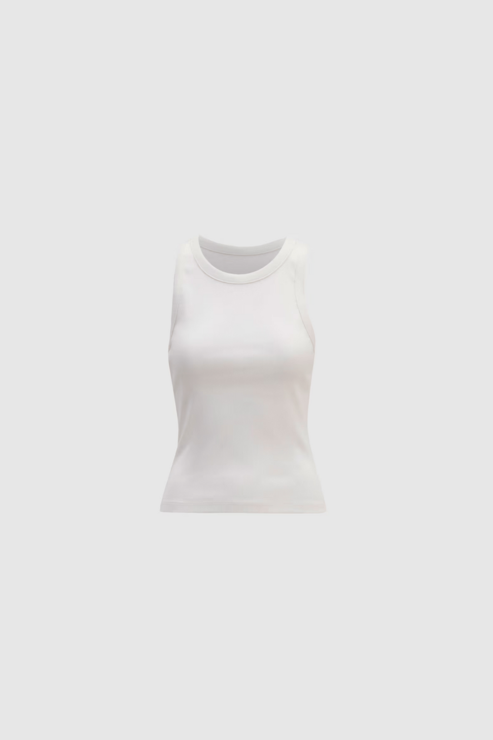 Pia Rib Singlet Ecru | Topper | Smuk - Dameklær på nett