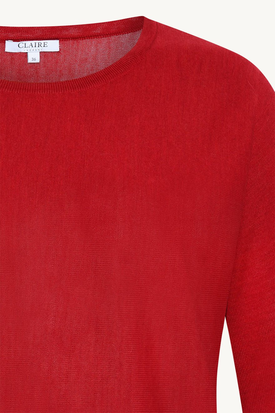 Pippa Knit Old Cherry | Genser | Smuk