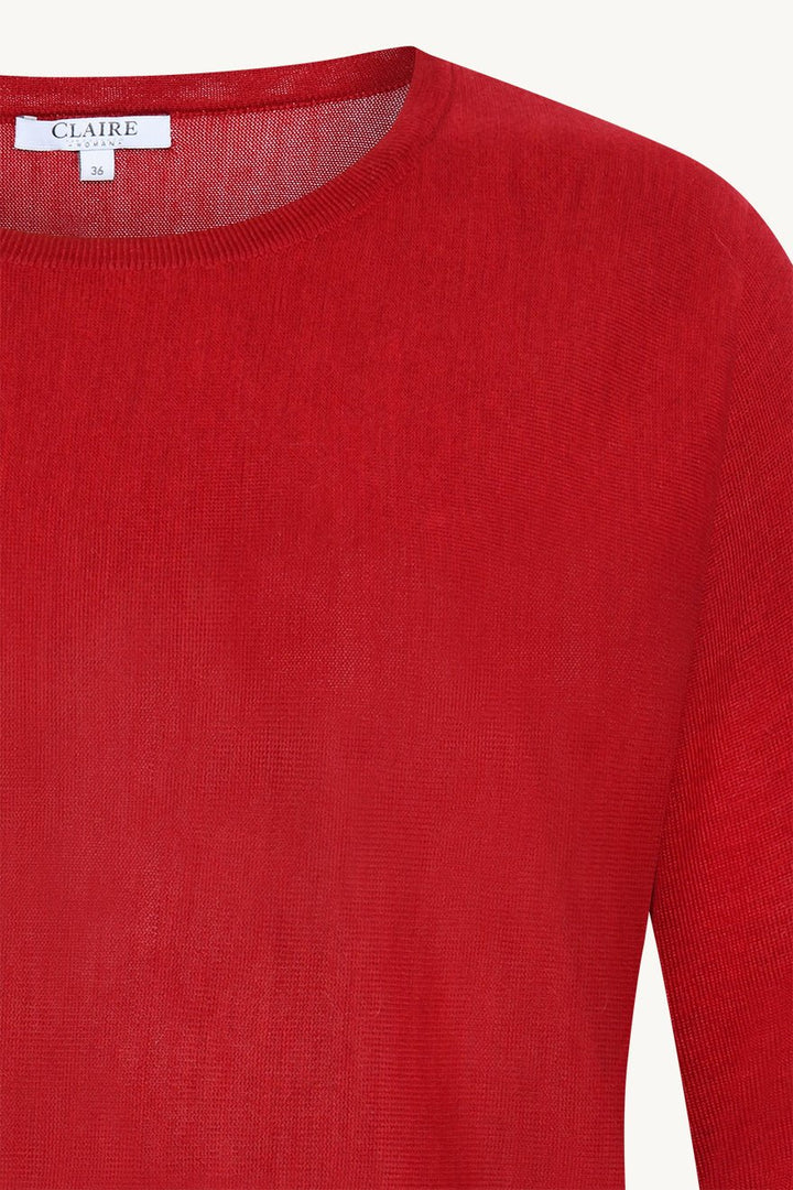 Pippa Knit Old Cherry | Genser | Smuk