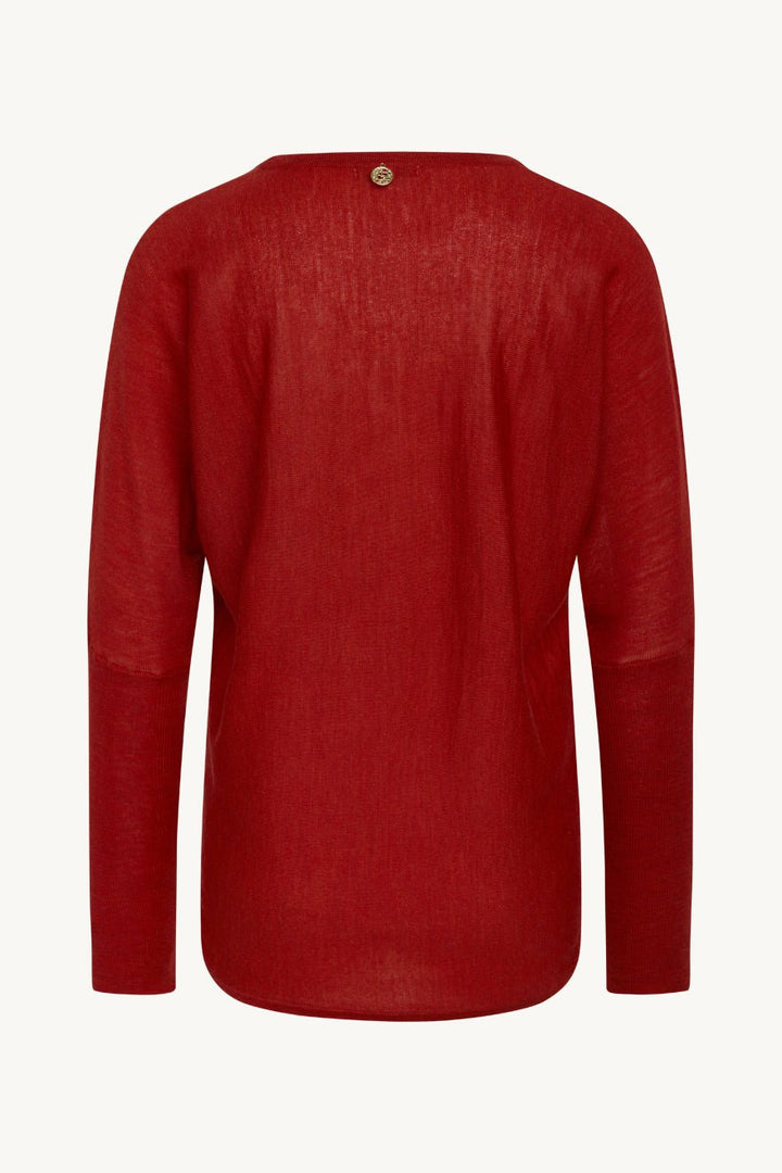 Pippa Knit Old Cherry | Genser | Smuk
